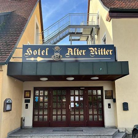 Hotel-Gasthof "Alter Ritter" Rothenburg ob der Tauber Buitenkant foto