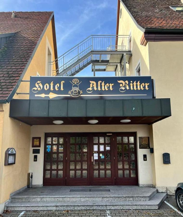 Hotel-Gasthof "Alter Ritter" Rothenburg ob der Tauber Buitenkant foto