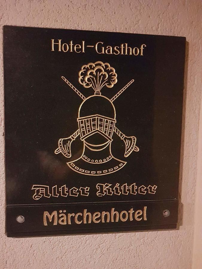 Hotel-Gasthof "Alter Ritter" Rothenburg ob der Tauber Buitenkant foto